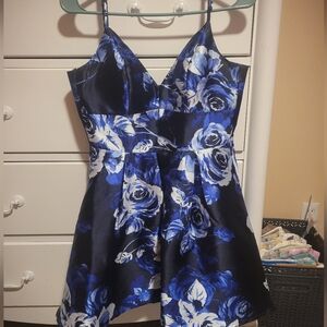 Homecoming / formal floral mini dress